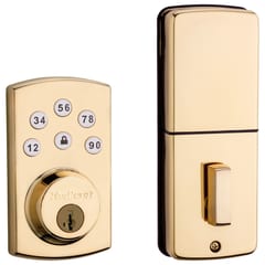 Kwikset Powerbolt2 Lifetime Polished Brass product image